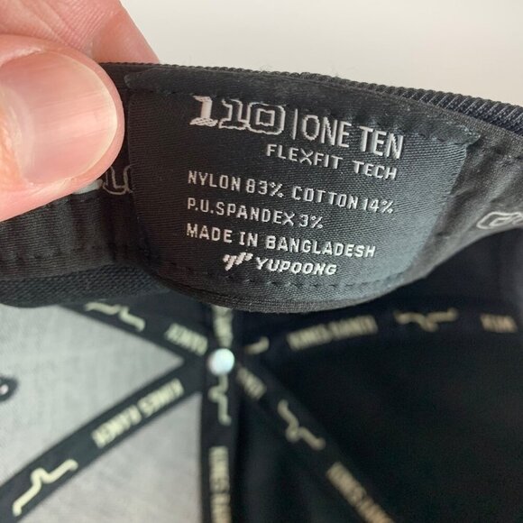 Kimes Ranch Black Yupoong Stretch Fit Snapback Hat - Picture 5 of 6